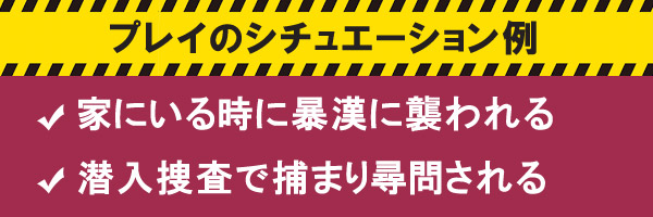 プレイのシチュエーション例