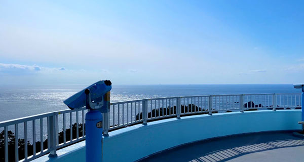 串本温泉で見る広大なパノラマは絶景