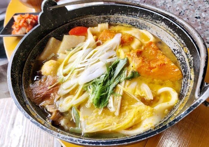 アツアツのほうとうを頂きました